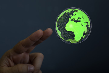 Holding Business World connection digital.