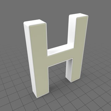 Letters Simple H