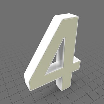 Letters Simple Four