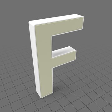 Letters Simple F