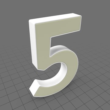 Letters Simple Five