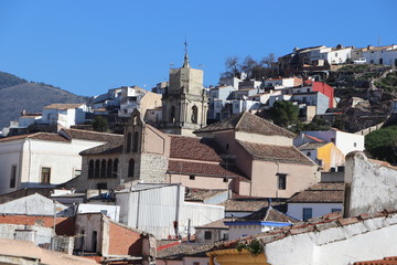 Fototapeta premium paisaje pueblo estructura