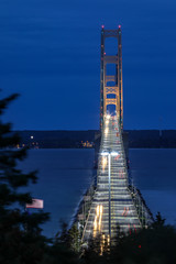 Mackinac Bridge in Northern Michigan, USA