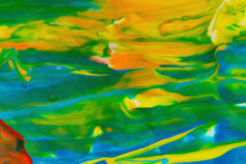 Abstract grunge texture background. Stock abstraction art on canvas. Realistic beauty digital painting. Amazing simple design pattern for backdrop. Macro template in oil. Splashes of paint.