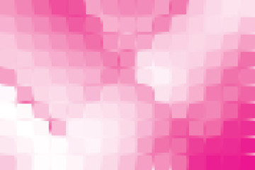 Abstract geometric pink and white color background. Vector, illustration.