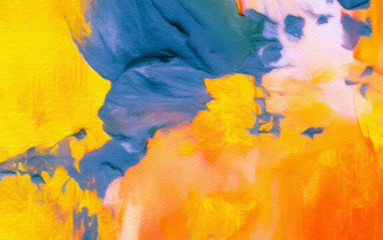 Abstract grunge texture background. Stock abstraction art on canvas. Realistic beauty digital painting. Amazing simple design pattern for backdrop. Macro template in oil. Splashes of paint.