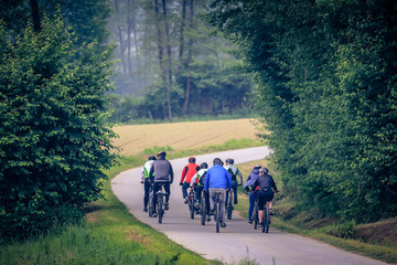 Obraz premium Radfahren