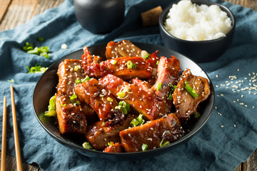 Homemade Chinese BBQ Pork Ribs