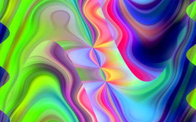 Vivid abstract colorful background with waves