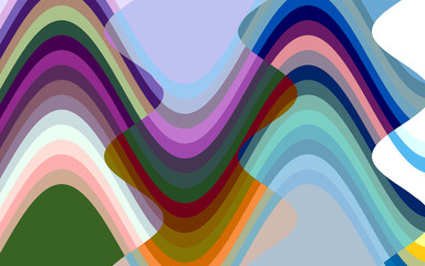 Vivid abstract colorful background with lines