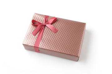 プレゼント ギフト ボックス リボン 白背景