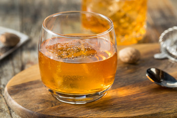 Homemade Refreshing Rum Bumbo Cocktail