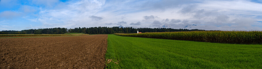 Hrase church among the spring fields