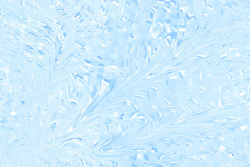 Azure neutral backdrop for presentation design. Beautiful blue abstract background. Texture with gradient for printing banners and wallpapers.