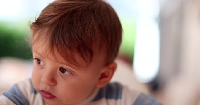 Baby child aversion to acidic lemon