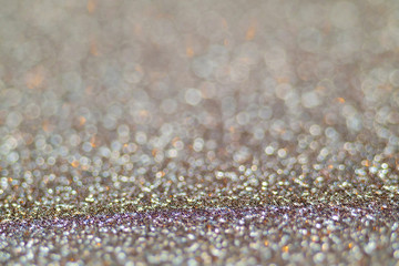 Selective focus silver abstract background