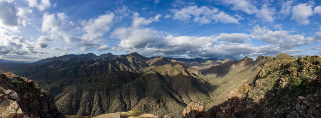 Catalina Foothills Panorama - Tucson Arizona