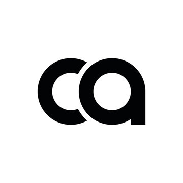 CA C A letter logo design vector
