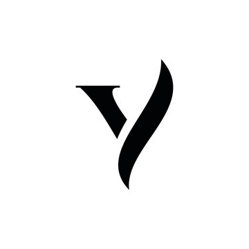  Y YY letter logo design vector