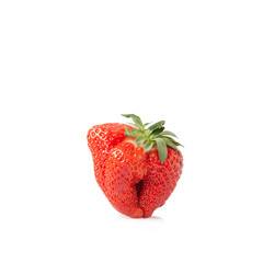 strawberry isolated on white background