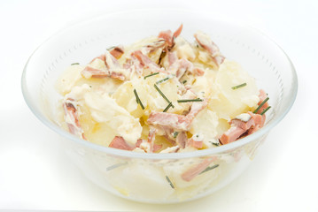 Kartoffelsalat typical salad in germany of potatoes