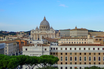 Fototapeta na wymiar Downtown Rome, Italy