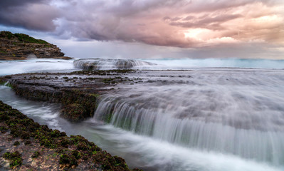 Sunset by the sea, Sydney Australia
