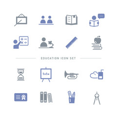 EDUCATION ICON SET