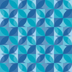 Abstract vector seamless pattern. Natural-inspired design.