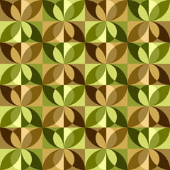 Abstract vector seamless pattern. Natural-inspired design.