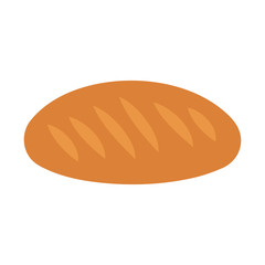 Barley bread vector illustration. Gluten-free food. Fresh bakery products. EPS 8
