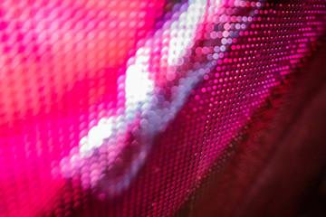CloseUp LED blurred screen. LED soft focus background. abstract background ideal for design.