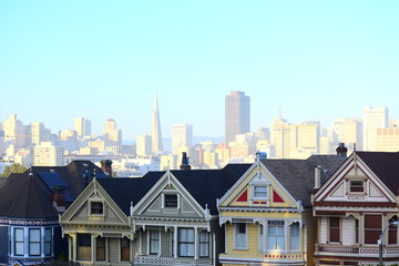 colorful houses in SF