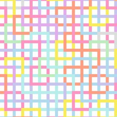 Colorful Background With Squares, Abstract, Illustrator Geometric Pattern Wallpaper