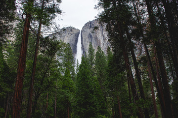 Waterfall Yosemite