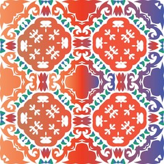 Decorative color ceramic talavera tiles.