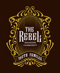 Retro Decorative Badges Classic Ornament Hipster Signage Beautiful Design Element