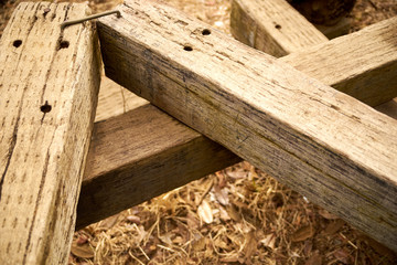 木材・木・古い・アップ