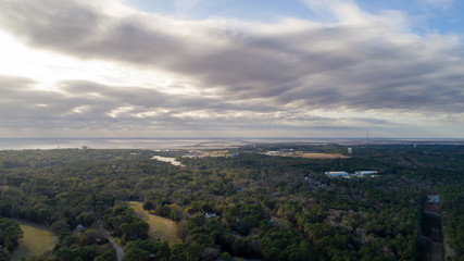 aerial view of Daphne, Alabama 
