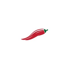 Hot Chili illustration logo vector