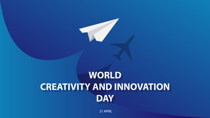 World Creativity and Innovation Day. Vector illustration