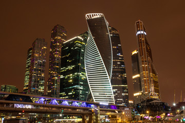 hong kong city at night