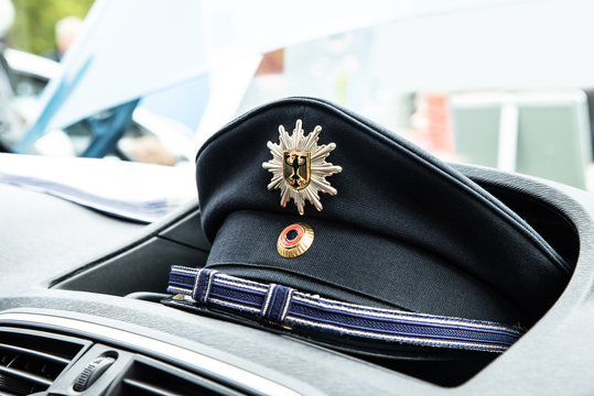 German Police Office Hat
