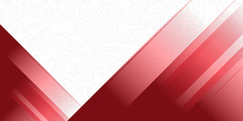 Simple red maroon and white gradient abstract background vector design for banner, presentation, corporate cover template and much more