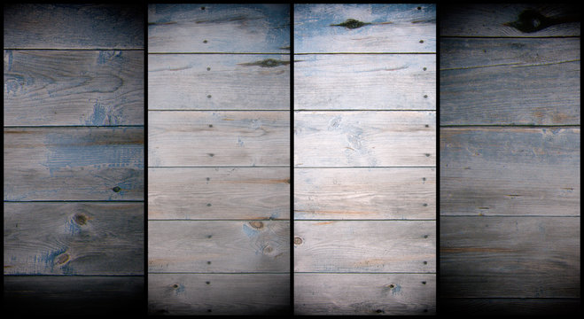 texture background wood Board wooden old surface blue brown dark old smooth