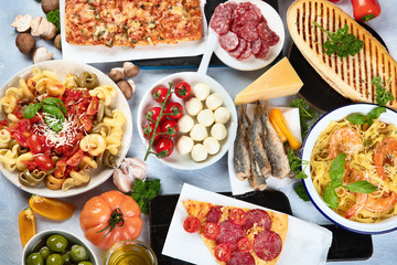 Traditional Italian foods