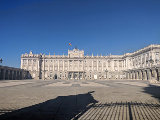 Royal Palace of Madrid official residence of the Spanish royal family , Spain