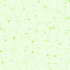 Abstract Low Polygon Mesh Generative Art background illustration