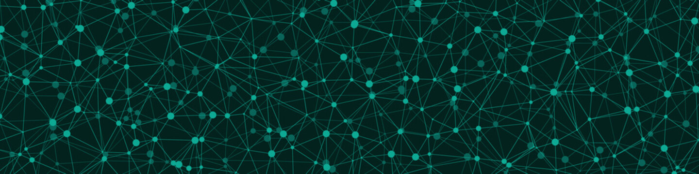 Abstract Low Polygon Mesh Generative Art background illustration