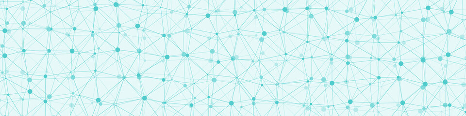 Obraz premium Abstract Low Polygon Mesh Generative Art background illustration